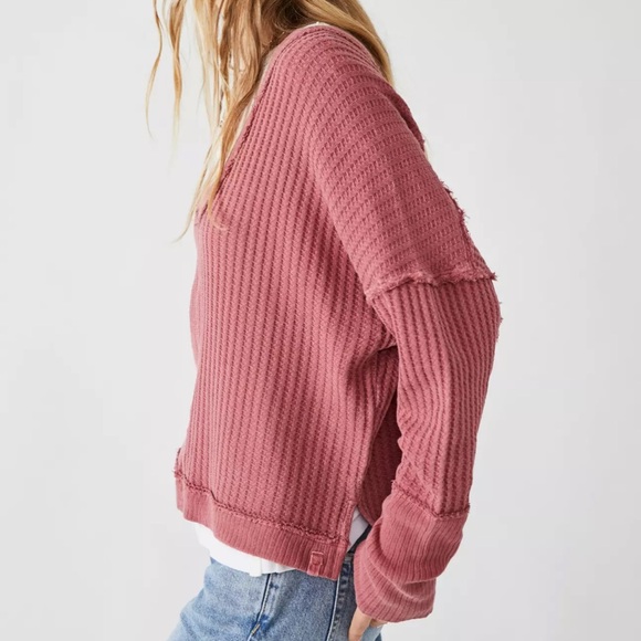 Free People Women’s Cowboy Long Sleeve Magic Thermal Top X-Large - NWT - Picture 7 of 10